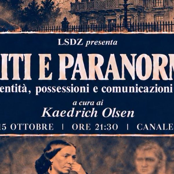 SPIRITI E PARANORMALE