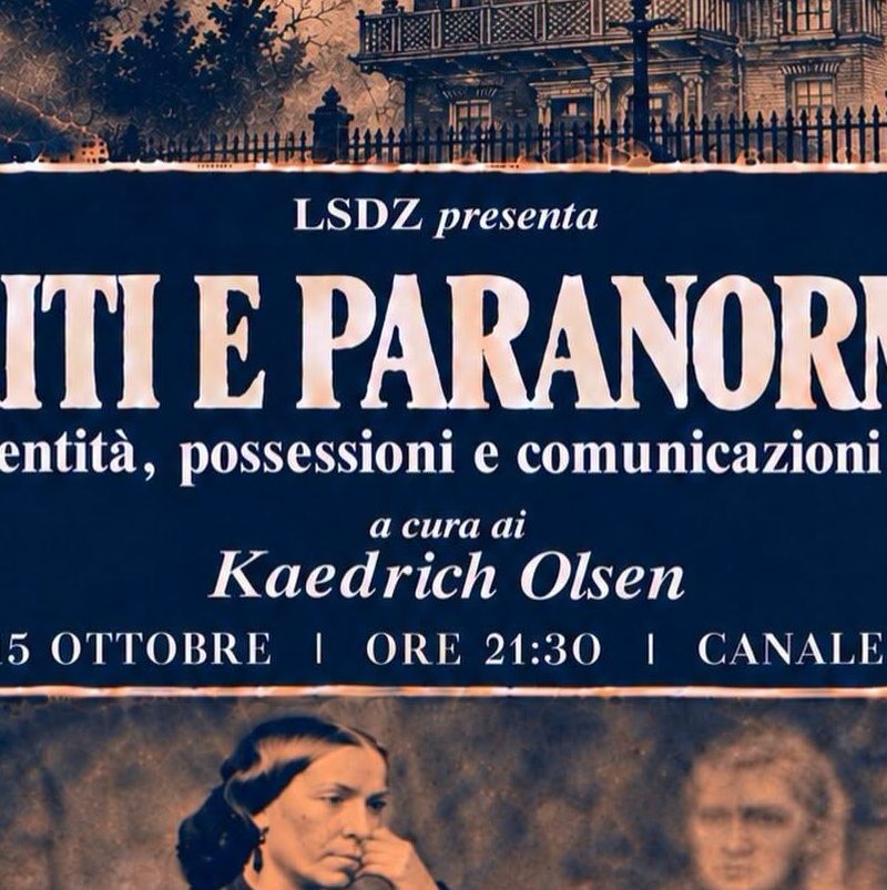 SPIRITI E PARANORMALE